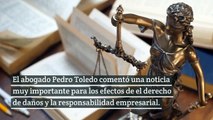 El abogado Pedro Alejandro Toledo Barrera comentó una noticia muy importante