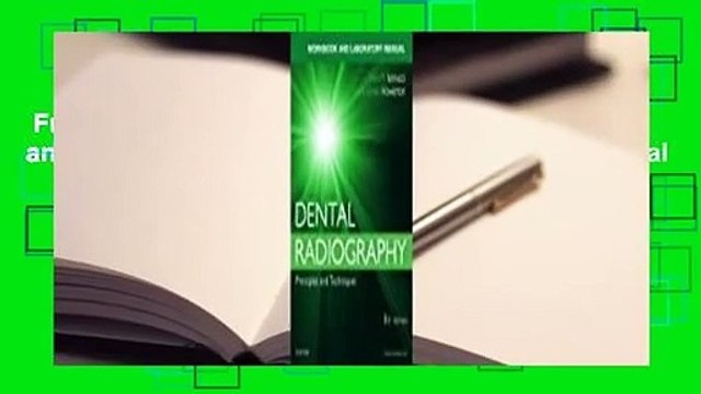 Full E-book Dental Radiography: Principles and Techniques Workbook and Laboratory Manual