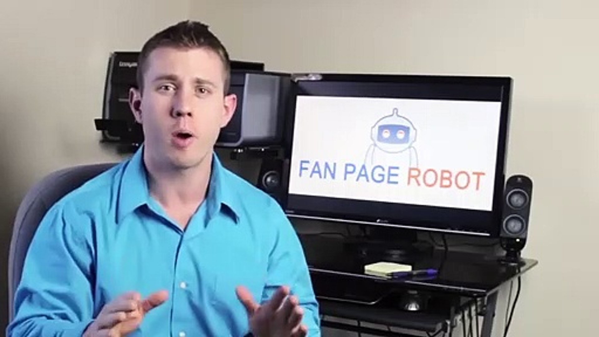 Fan Page Robot Social Media Marketing App Demo Video Dailymotion