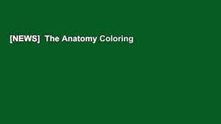 [NEWS]  The Anatomy Coloring Book by Wynn Kapit  Online
