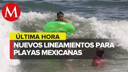 Así será la nueva normalidad en las playas de méxico