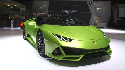 लेम्बोर्गिनी हुराकैन ईवो स्पाइडर एक्सटीरियर डिज़ाइन