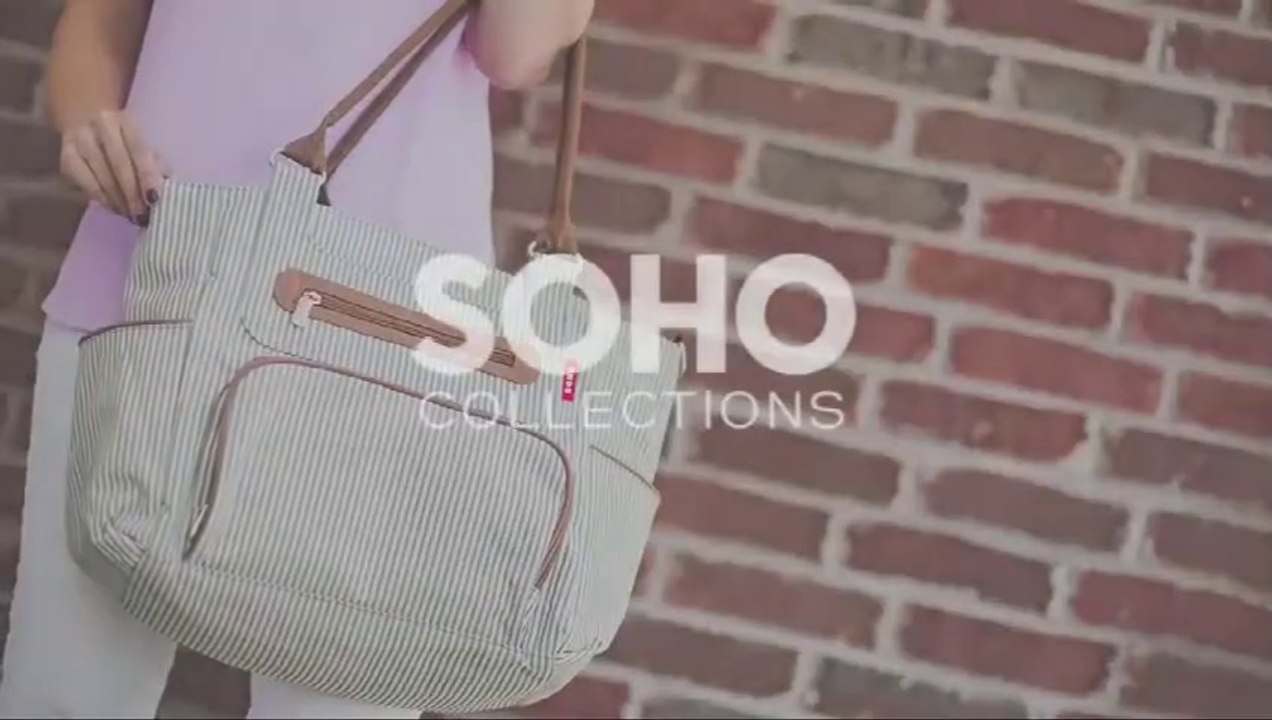 Best diaper bag for moms l SoHo Collection, Grand Central Station 7 pieces l Amazon