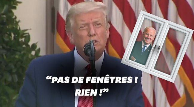 Selon Trump, Biden veut interdire les fenêtres contre le réchauffement climatique