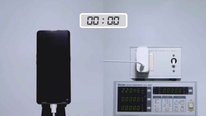 Demostración de la nueva carga rápida de Oppo