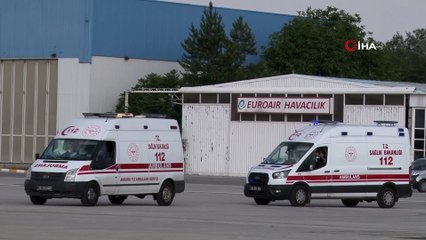 Kırgızistan’da korona virüse yakalanan 4 kişi Türkiye'ye getirildi