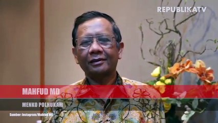 Menko Polhukam Mahfud MD.