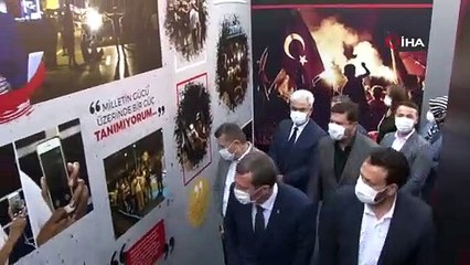 Zeytinburnu’nda 15 Temmuz fotoğraf sergisi açıldı