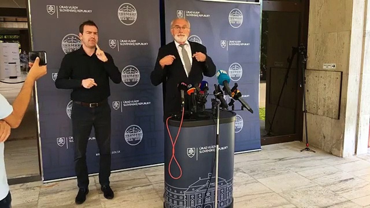 ZÁZNAM: Brífing ministra pôdohospodárstva Jána Mičovského