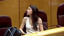 La senadora del PP, Sofía Acedo, pone a Irene Montero contra las cuerdas: 