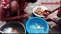 Amazing Eggs Curry Cooking Village Kids - Kids Picnic Egg Cooking By Village Kids  Kids Picnic (1)