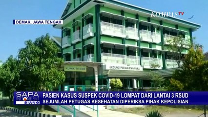 Pasien Kasus Suspek Covid-19 Lompat dari Lantai 3 RSUD