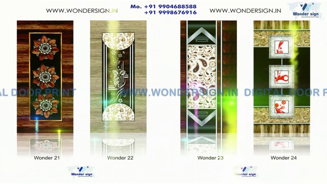 Micro Coating Door Print - Membrane PVC Digital Foil | Wonder Sign