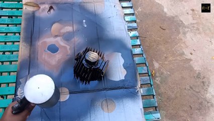 Yamaha Chappy 80cc Engine restoration   Chappy Two-stroke Engine restoration