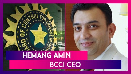 Hemang Amin Appointed Interim BCCI CEO, Replaces Rahul Johri