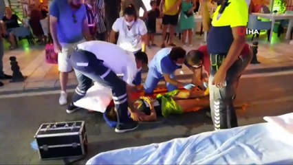 Takside başlayan 'maske tartışması' hastanede bitti...Taksi ayağının üzerinden böyle geçti