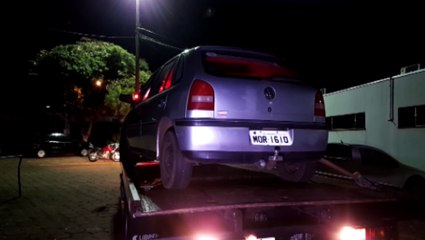 Veículo Gol é recuperado pela PM abandonado na Praça dos Mosaicos
