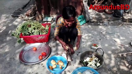 amazing Fish Curry Cooking With Winter Vegetables by village kids - Fish & Bori Curry Recipe Cook