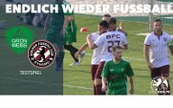 Nach 137 Tagen Zwangs-Pause: BFC Dynamo feiert gelungene Fußball-Rückkehr! | SV Grün-Weiß Ahrensfelde - BFC Dynamo (Testspiel)