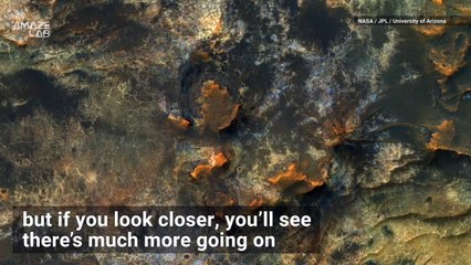 Incredible Close-Ups of Mars' Diverse Terrain from NASA Orbiter
