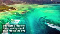 This Island’s Underwater Waterfall is the Coolest Thing You’ll See All Day