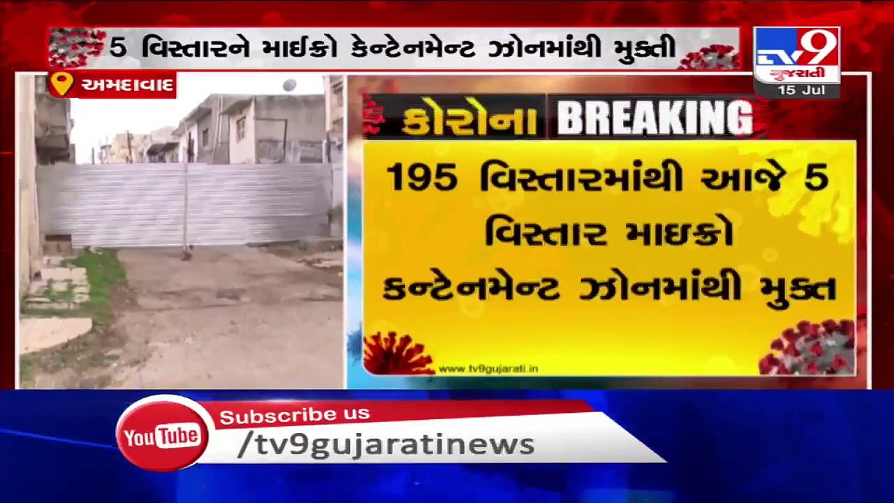 Now, Ahmedabad has 210 micro-containment zones
