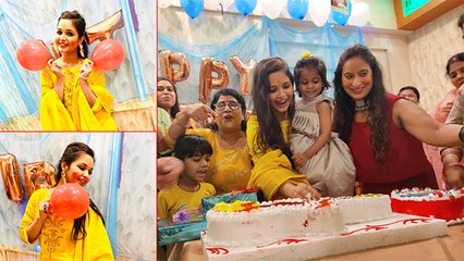 "Sneh Upadhya ने परिवार संग मनाया अपना जन्मदिन  "