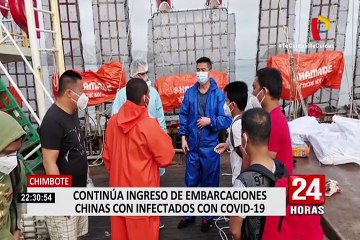 Continúa ingreso de embarcaciones chinas en el puerto de Chimbote