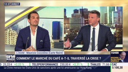 Maurizio Cozzolino (Carte Noire) : Comment le marché du café a-t-il traversé la crise ? - 15/07