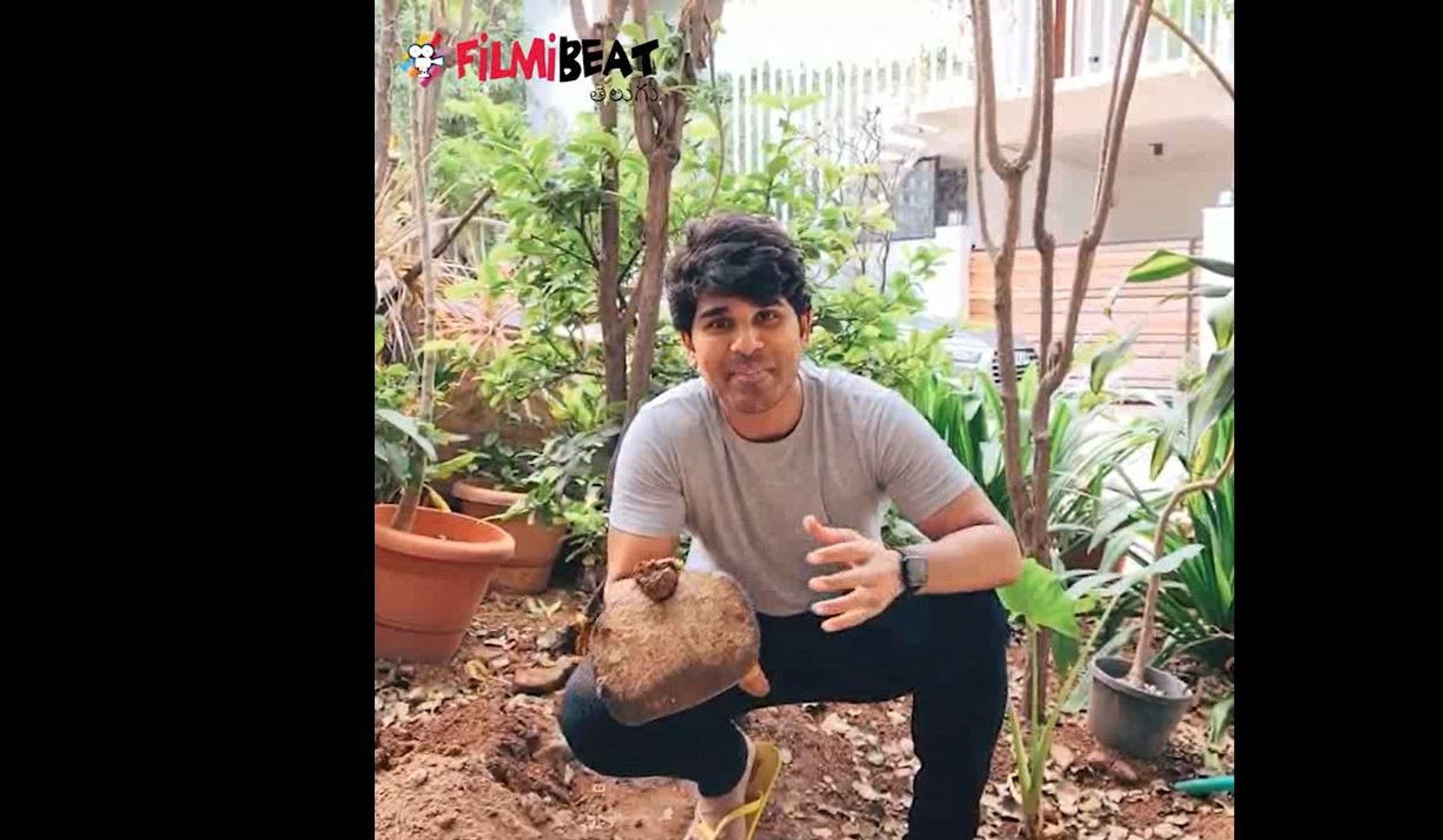 ⁣Celebrities Green India Challenge