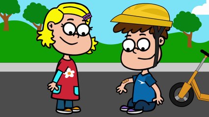 Cântece pentru copii - Cu un plasture pansează