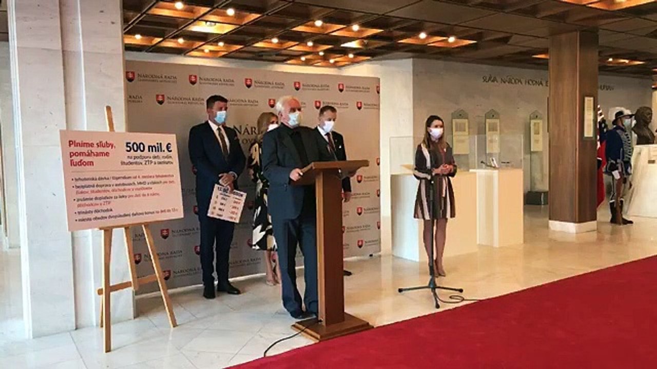 ZÁZNAM: TK predsedu NRSR Borisa Kollára