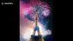 Paris celebrates Bastille Day with electrifying fireworks display atop the Eiffel Tower