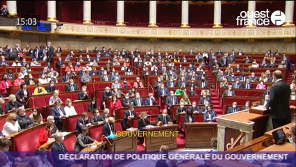 Déclaration de politique générale du Premier ministre Jean Castex devant l’Assemblée Nationale