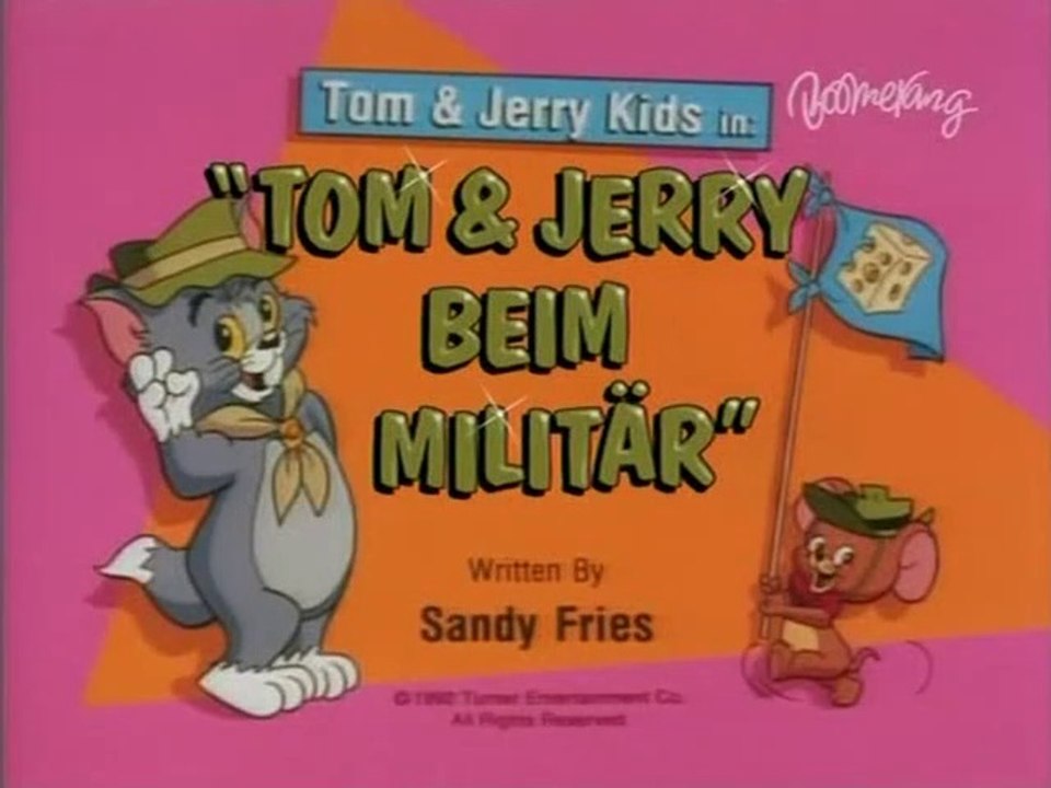 Tom & Jerry Kids - 29. Die Mäuse-Rennmaschine / Angst vorm Fliegen / Tom & Jerry beim Militär