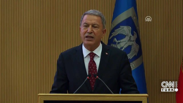 Son dakika... Bakan Akar: TSK'nın şanlı üniformasını hiçbir hainin taşımasına müsaade etmeyeceğiz | Video