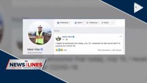 DPWH Chief Villar tests positive for CoVID-19
