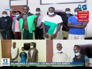 RTG/ Arrestation de malfrats à Libreville