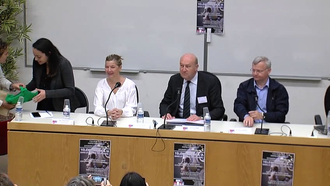 "Réguler l’innovation en santé à l’heure de l’IA", Lucien Rapp, Professeur de droit public, IDETCOM, @Journées Louis Dubouis 2019_01-matin-01 Rapp