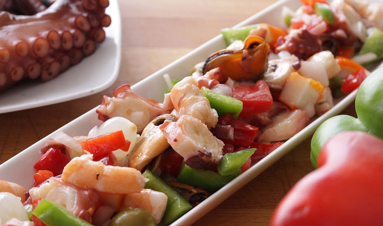 Salpicón de marisco: receta para el verano