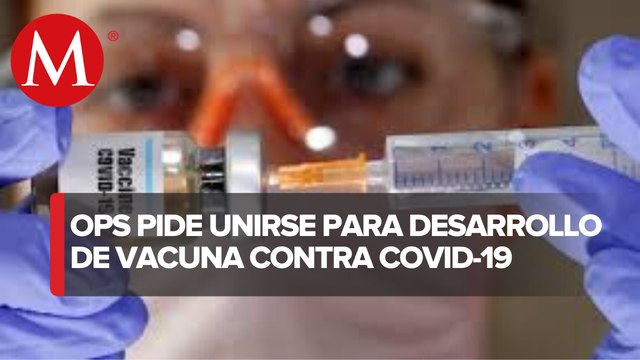 OPS trabaja para subsidiar vacuna contra coronavirus a países de AL más vulnerables