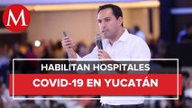 Yucatán usó reserva de camas para covid-19, advierte gobernador