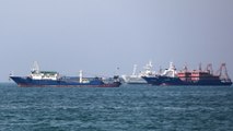 Three ships on fire at Iranian port