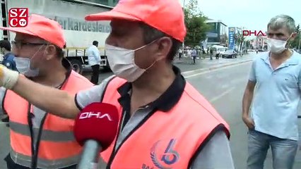 Bağcılar kaymakamı kazadan son anda kurtuldu