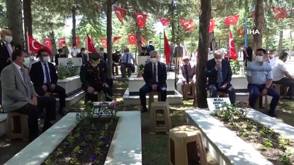 Isparta’da şehitler dualarla anıldı