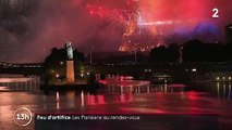 14-Juillet : malgré l'interdiction, de nombreux Parisiens au spectacle du feu d'artifice