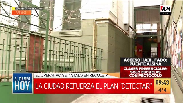 La Ciudad refuerza los testeos