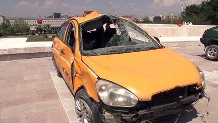 15 Temmuz darbe girişiminde hasar gören araçlar TBMM’de sergilendi