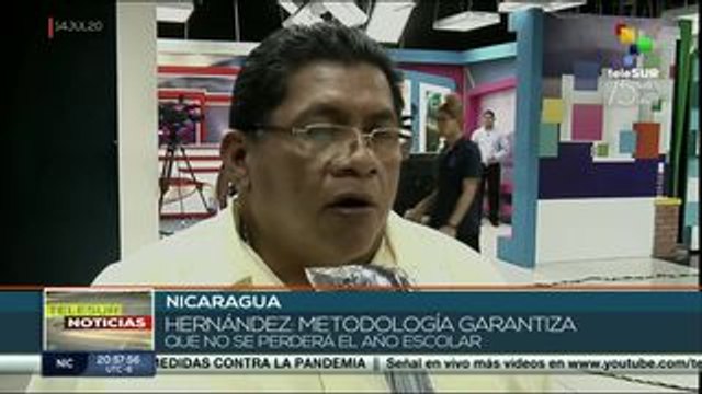 Nicaragua inicia modalidad de teleclases para reforzamiento escolar