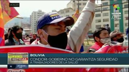 Gran movilización popular contra decretos del gob. de facto boliviano